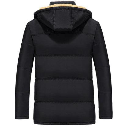 Samt Wattierte Jacke
