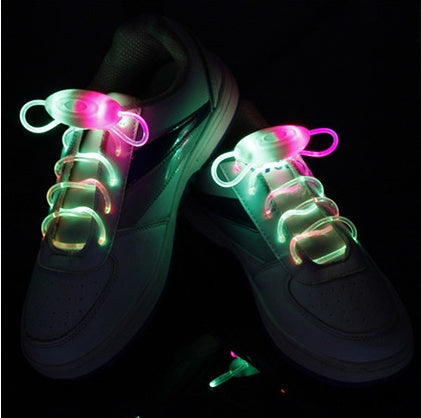 Cierre de zapatos deportivos LED