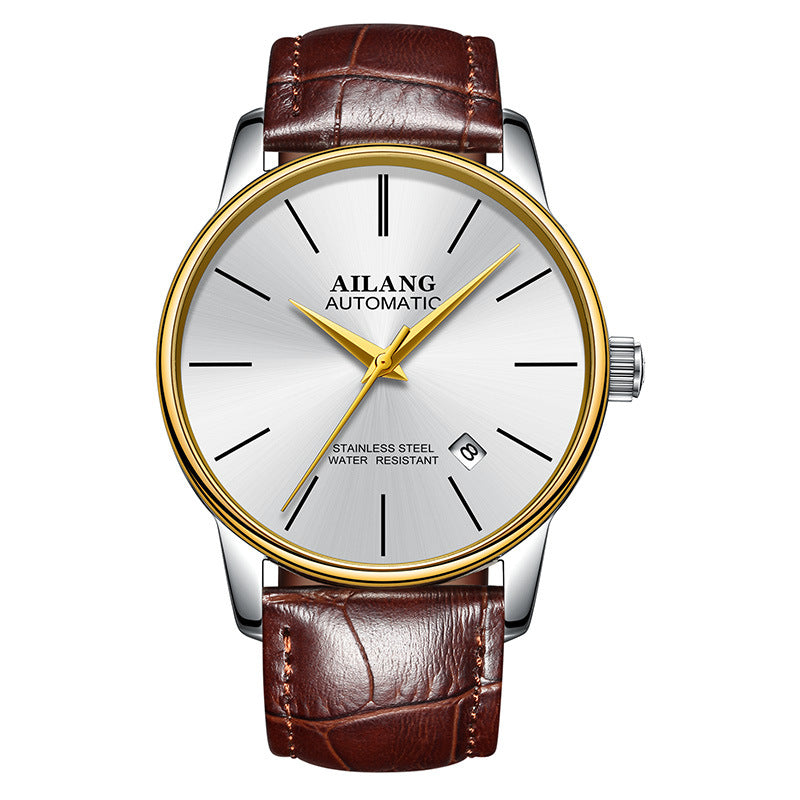 Automatik Edelstahl Armbanduhr