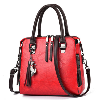 Vintage Quasten Modische Luxuriöse Schultertasche