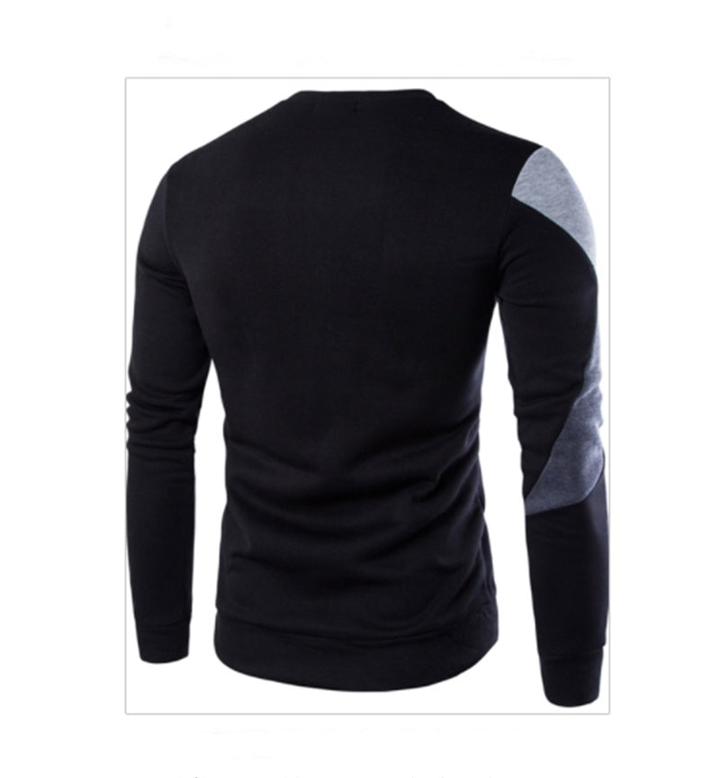Rundhalsausschnitt Schmal Baumwolle Strickpullover