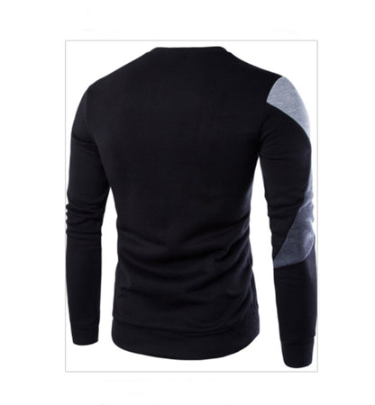 Rundhalsausschnitt Schmal Baumwolle Strickpullover