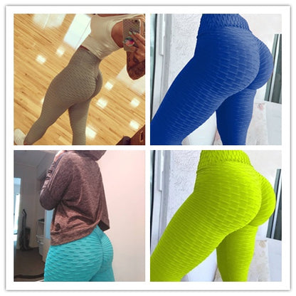 Po-Lifting-Anti-Cellulite-Effekt Raffung Leggings