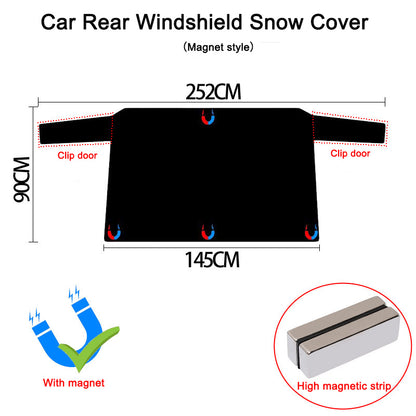 Magnetischer Auto-Windschutzscheiben-Schneeschutz