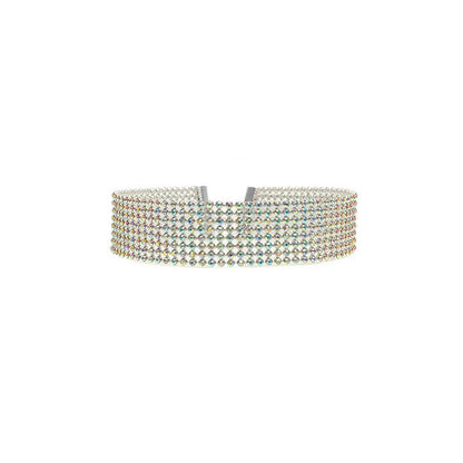 Strasssteine Choker-Halskette