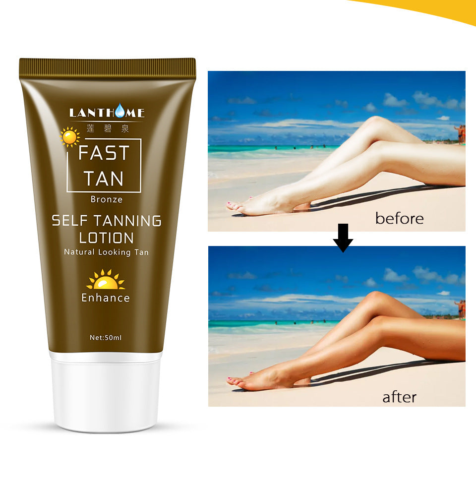 Tanning cream body lotion