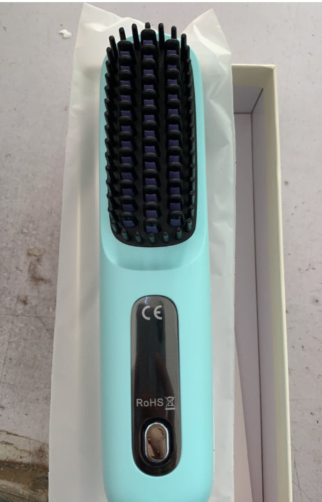 Kabellose USB-Ladefunktion 2-in-1-Haarglättungsbürste