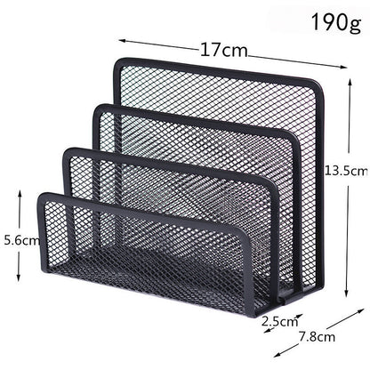 Drahtmetall Schreibtisch-Organizer