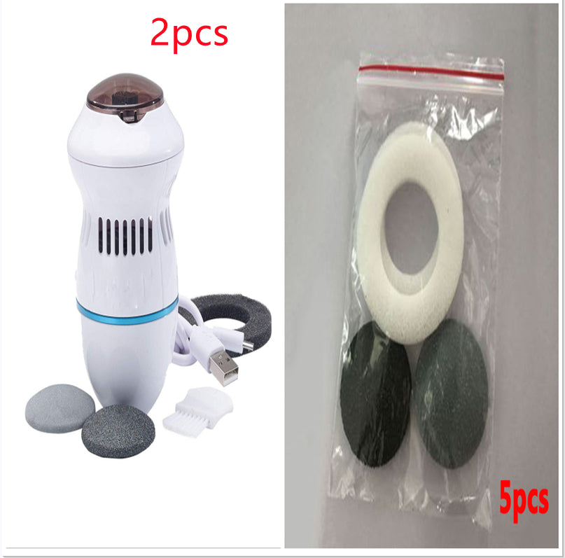 Elektrischer Hornhautentferner USB wiederaufladbares Pediküre-Set