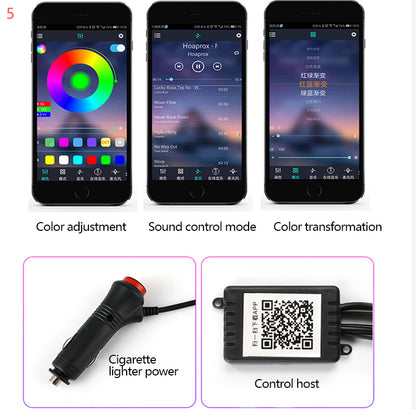 Auto Lichtleiter Ambientebeleuchtung