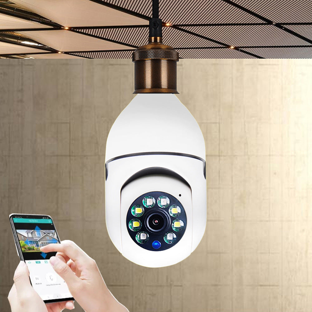 WiFi camera 1080P light bulb 4x zoom E27 home 5G WiFi alarm monitoring