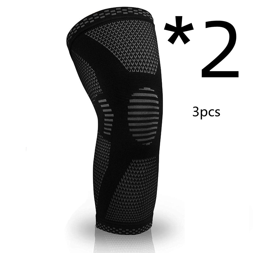 360° Schutz gestrickter Knieschoner