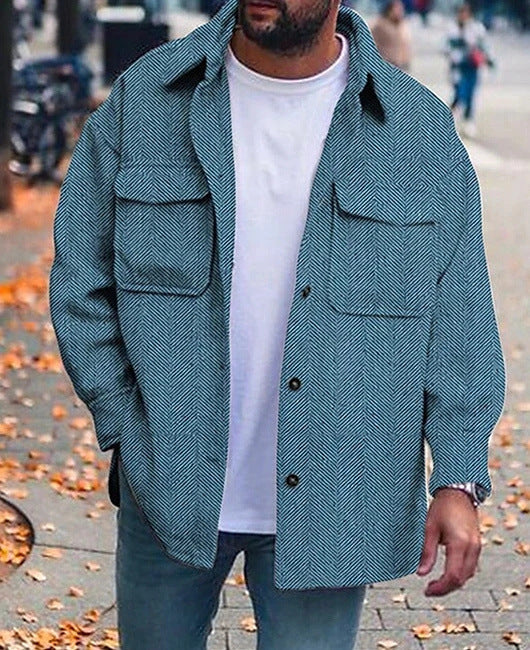Polokragen Jacke