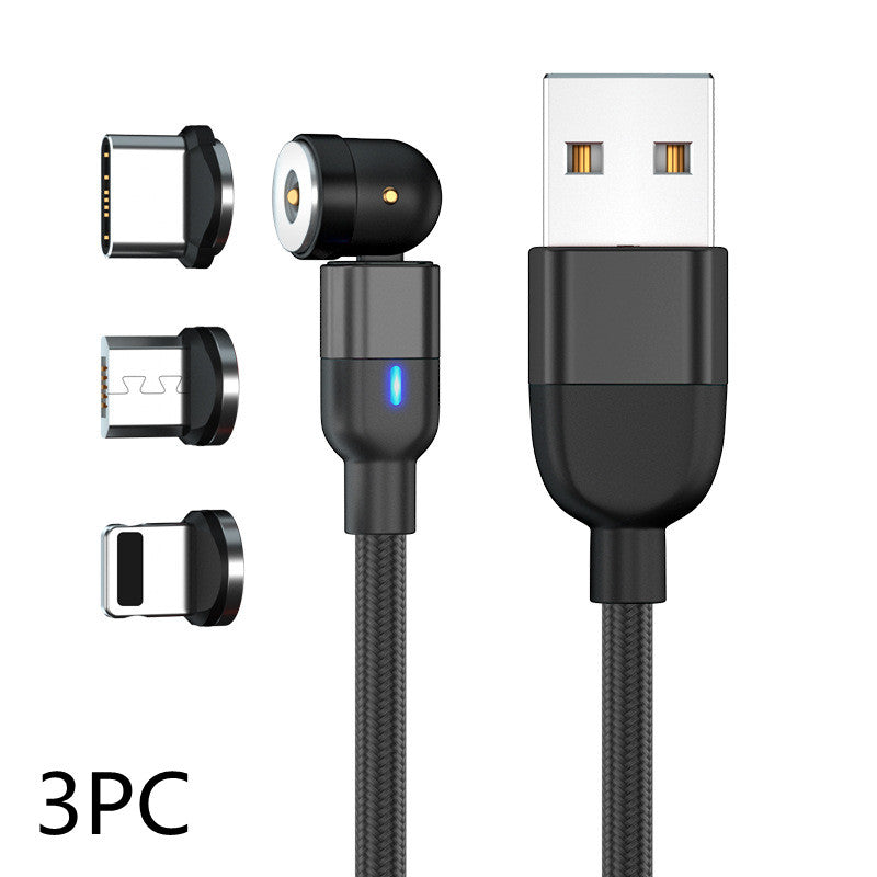 540 Grad Blind LED Saugnapf Magnet 3-in-1 Ladekabel