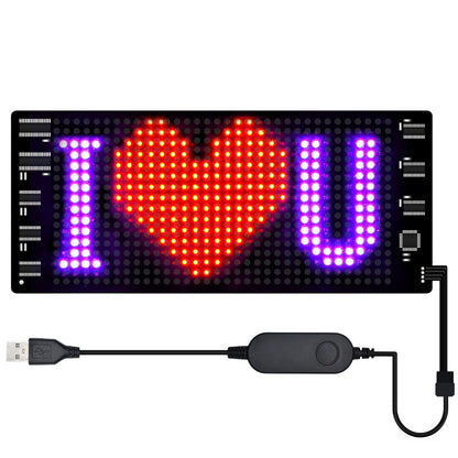 LED-Matrix Digitale Vollfarb-Werbebildschirm Auto Schilder