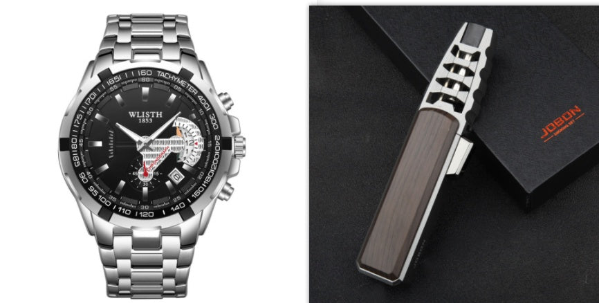 Edelstahl Quarz Wasserdicht Armbanduhr