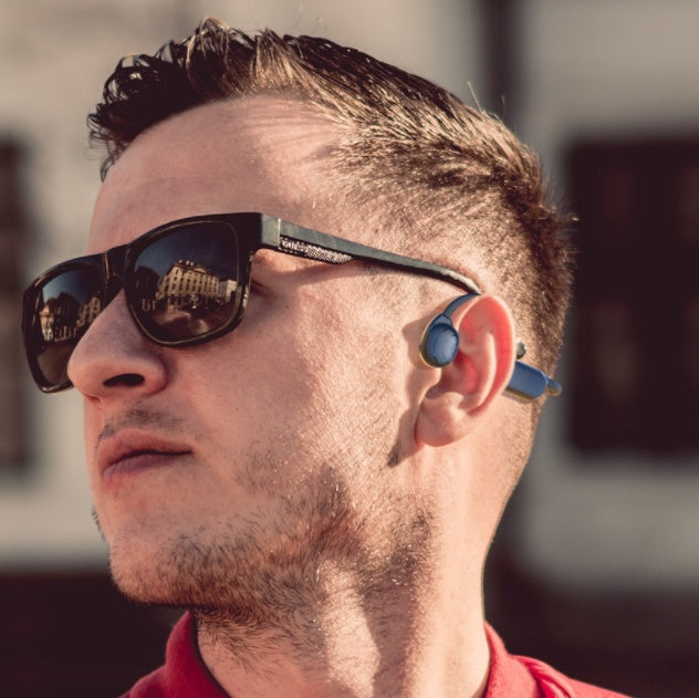 Personal Bluetooth headset with bone conduction