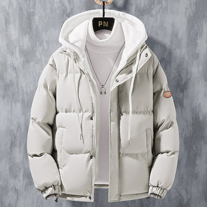 Zweiteiler Winddicht Baumwolle Casual Kapuzenjacke