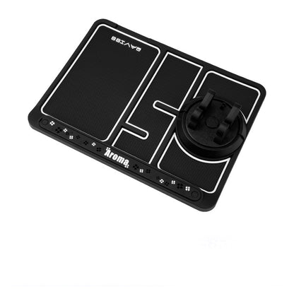 4-in-1-Multifunktion Aromatherapie Rutschfeste Matte Kennzeichenhalterung Handyhalter