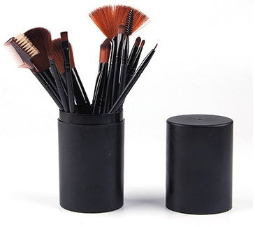 Rouge Lidschatten Wimpern Highlighter 12-teiliges Make-Up Pinselset