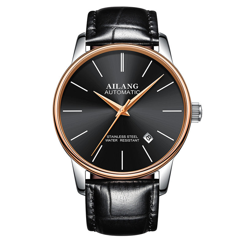 Automatik Edelstahl Armbanduhr