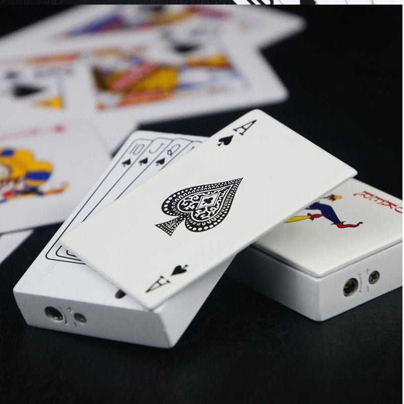 Pokerkarten Design Metall Feuerzeug