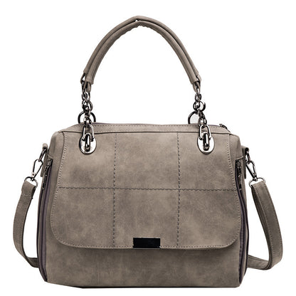 Matte Boston Schultertasche