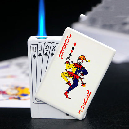 Pokerkarten Design Metall Feuerzeug