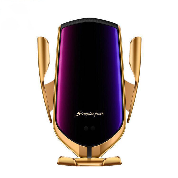 Wireless car charger 10W induction fast charging function with car phone holder S5