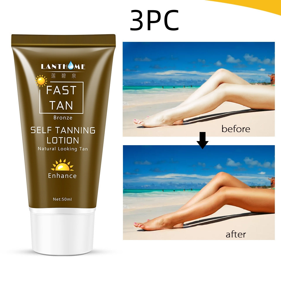 Tanning cream body lotion