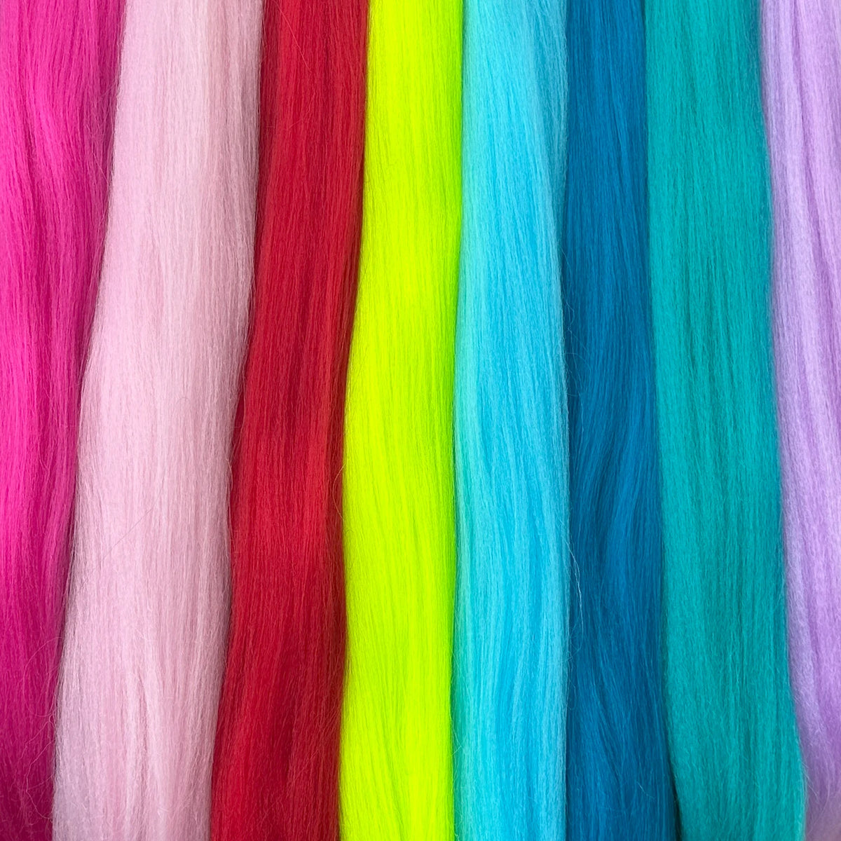 Synthetic 28Inch Long Straight Ponytail Purple DIY Braided Ponytail With Rubber Band Halloween Hair Accessories For Woman