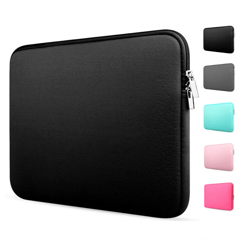 Weiche Laptoptasche für Xiaomi HP Dell Lenovo Notebook Computer für Macbook Air Pro Retina 11 12 13 14 15 15.6 Hülle Etui
