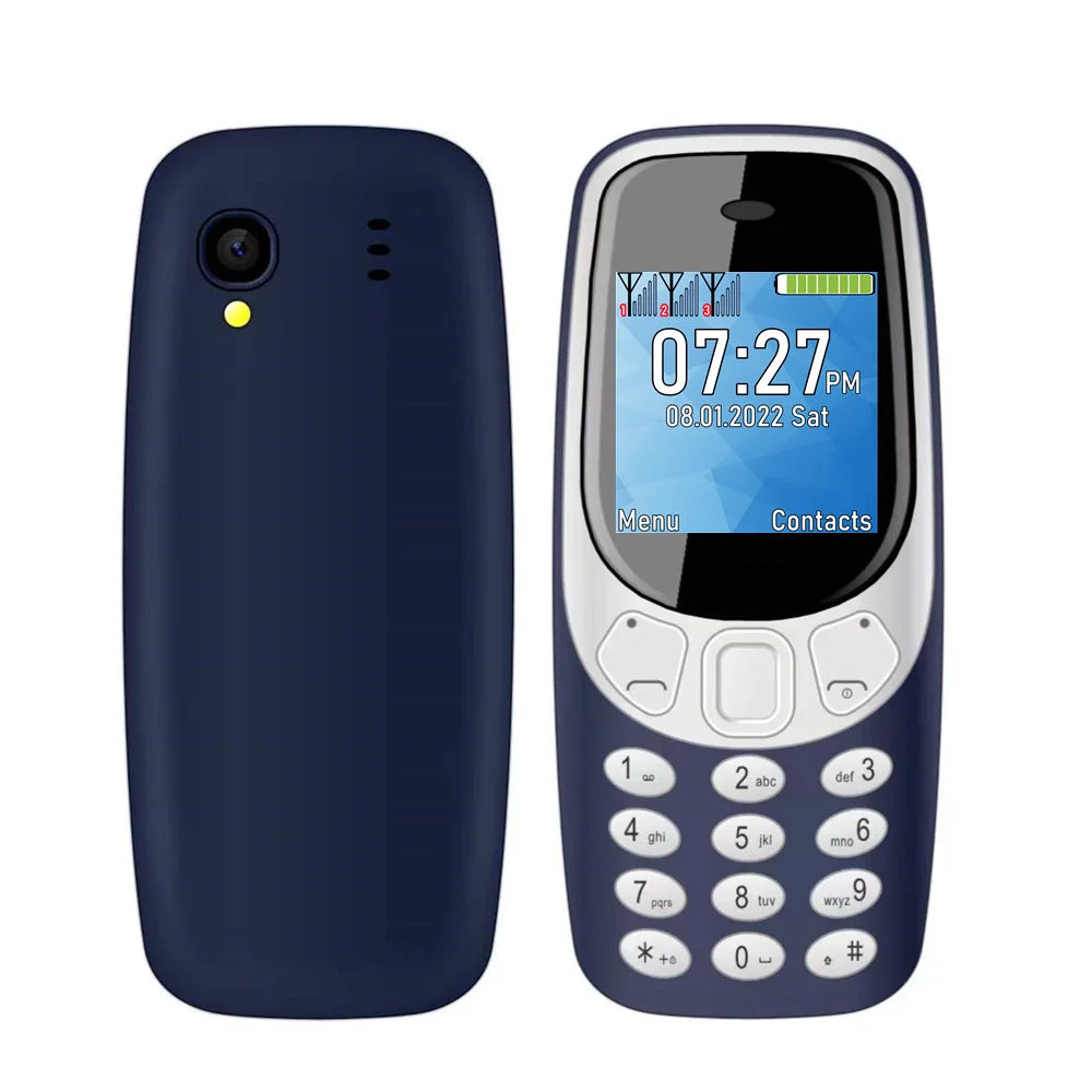 SERVO kleines Mobiltelefon Bluetooth-Dialer Magische Stimme Geringe Strahlung Telefonanrufaufzeichnung 2/3 SIM GSM Entsperrt Mini-Handy