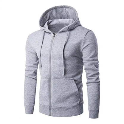 Herren-Sweatshirts Herbst Langarm Jacke Hoodie Reißverschluss Jacke Herren Hoodies Sweatshirt Slim Fit Herrenbekleidung