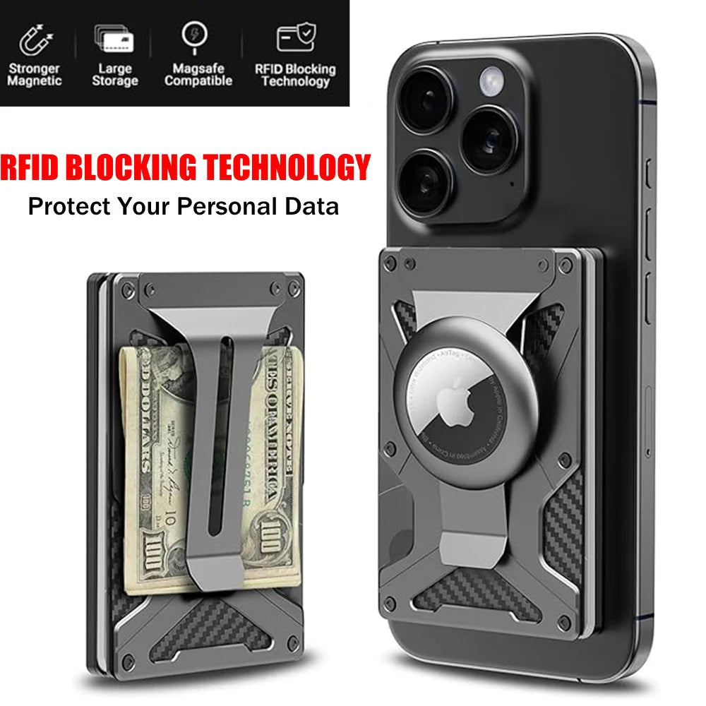 Magsafe Wallet Air Tag Halter Geldklammer