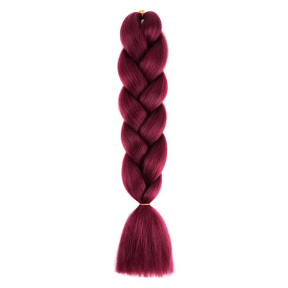 24Inch Synthetic Long Box Jumbo Braiding Hair Extensions Yaki Straight Texture for Women  Dreadlocks