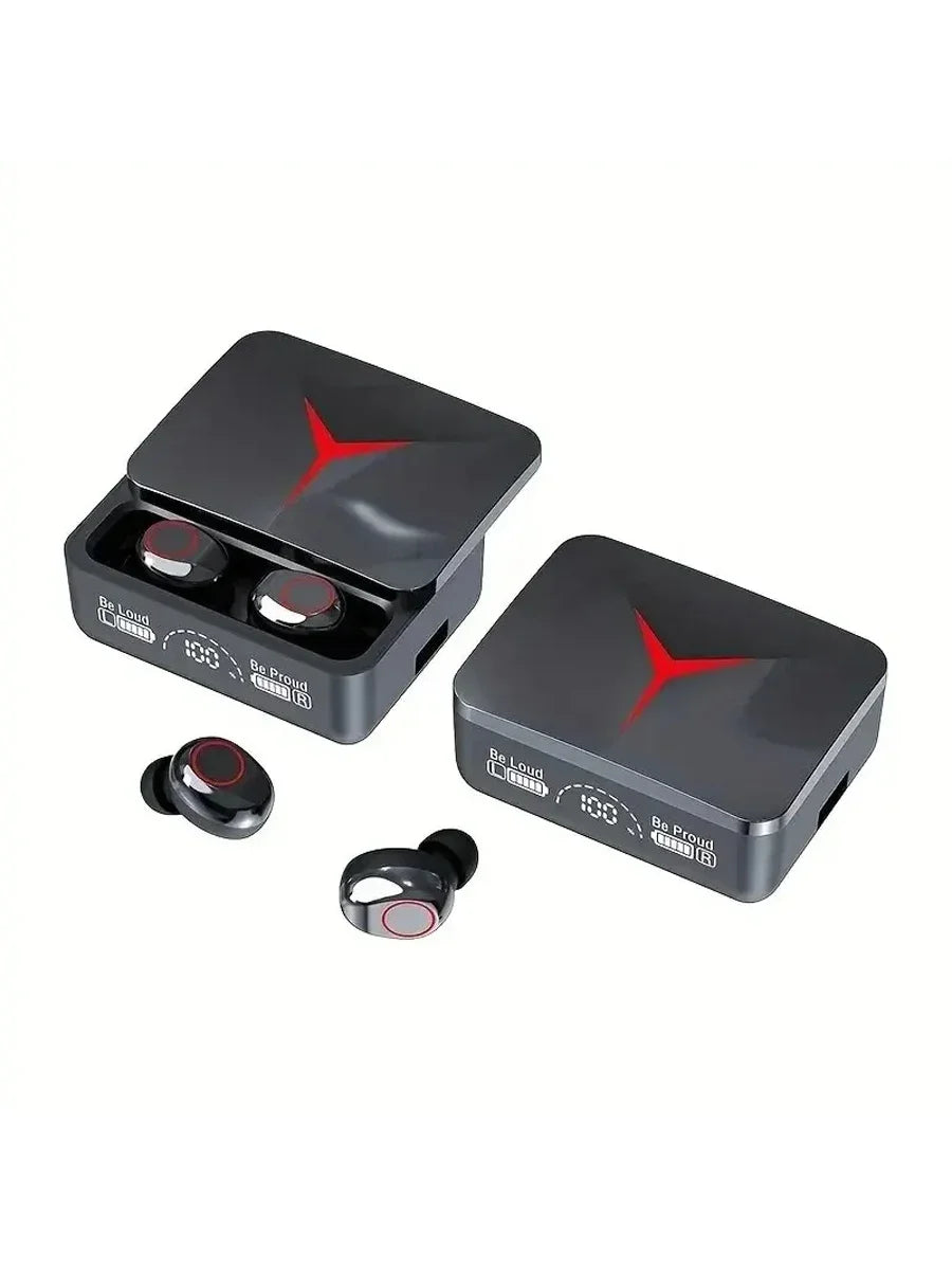 VIKEFON M90 TWS Bluetooth 5.3 Kopfhörer Kabellose Ohrhörer Touch-Steuerung Gaming-Headsets HIFI Stereo Geräuschunterdrückung mit Mikrofon