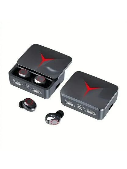 VIKEFON M90 TWS Bluetooth 5.3 Kopfhörer Kabellose Ohrhörer Touch-Steuerung Gaming-Headsets HIFI Stereo Geräuschunterdrückung mit Mikrofon