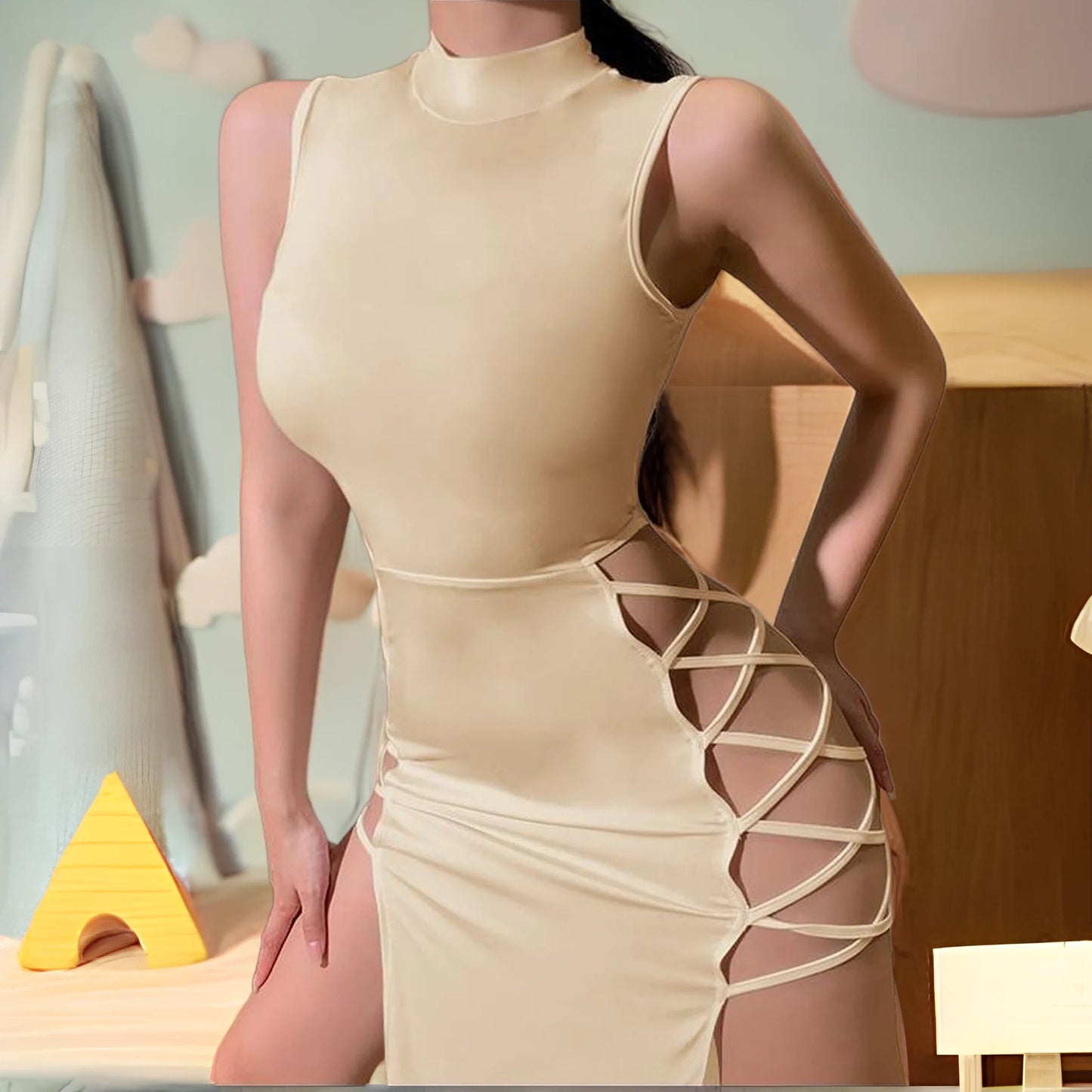 Tank Top Strap for Children, Sexy High Europe and America New Summer 2025