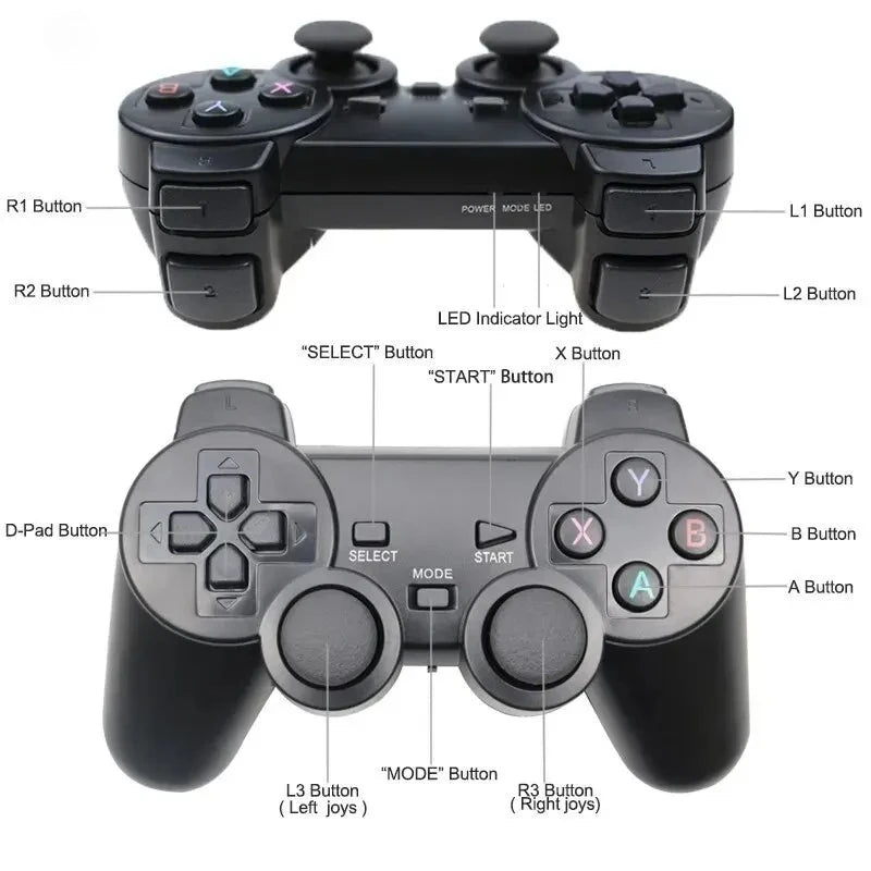 1 STÜCK/2 STÜCK 2.4GHz Wireless Gamepad für Game Controller - USB Joystick für PC, Android TV und PC BOX, GAME BOX Steuerung