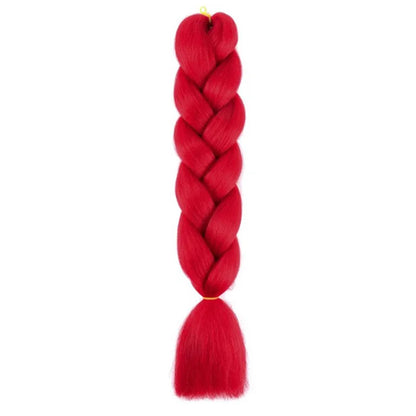 24Inch Synthetic Long Box Jumbo Braiding Hair Extensions Yaki Straight Texture for Women  Dreadlocks