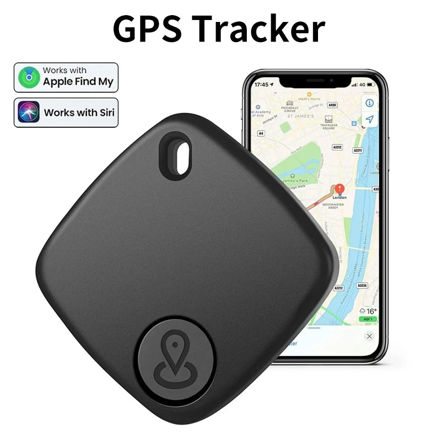 HOMEFISH Mini Bluetooth 5.0 Tracker Anti-Verlust-Gerät Rund Haustier Kinder Tasche Geldbörse Ortung Smart Finder Locator