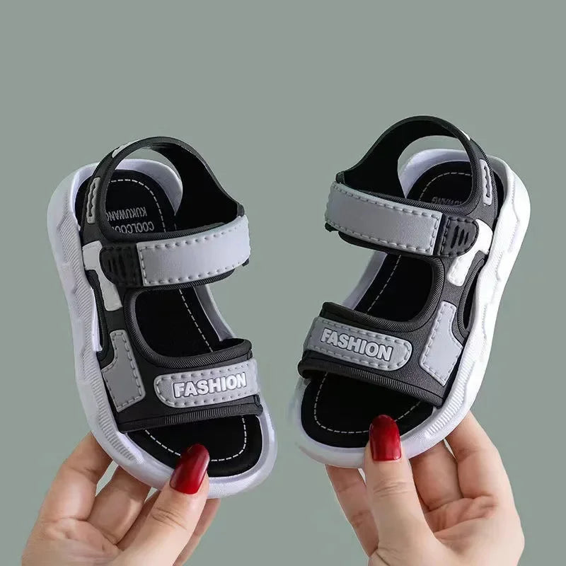Mode Kinder Sandalen Babyschuhe Junge Weiche Sohle Rutschfest Jungen Mädchen Sandalen Kleinkind Kinderschuhe Sommer Strand 2-10 Jahre