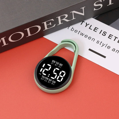 LED elektronische Hängeuhr Nachtlicht Digitaluhr Taschenuhr