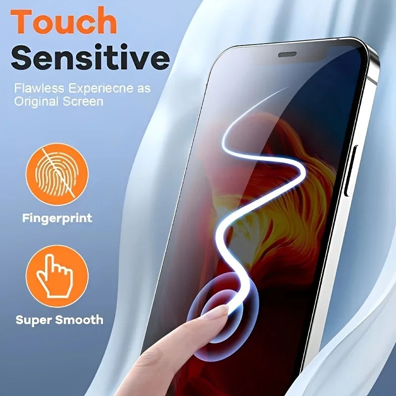3Pcs HD Phone Screen Protector Set And 1 Phone Case, Compatible With IPhone 17/ Air/17 Pro Max/16/15/14/11/XR/XS