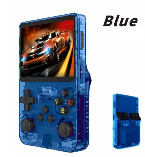 R36S Retro Handheld-Videospielkonsole Linux-System 3,5 Zoll IPS-Bildschirm 3000mAh Akku 64G/128G TF-Karte Vorinstallierte Spiele
