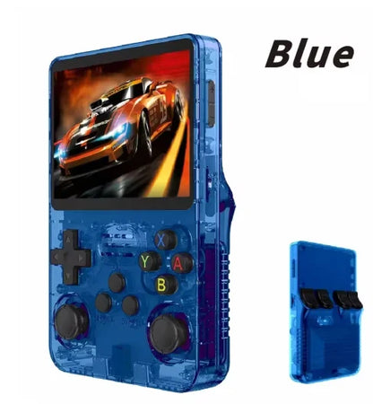 R36S Retro Handheld-Videospielkonsole Linux-System 3,5 Zoll IPS-Bildschirm 3000mAh Akku 64G/128G TF-Karte Vorinstallierte Spiele