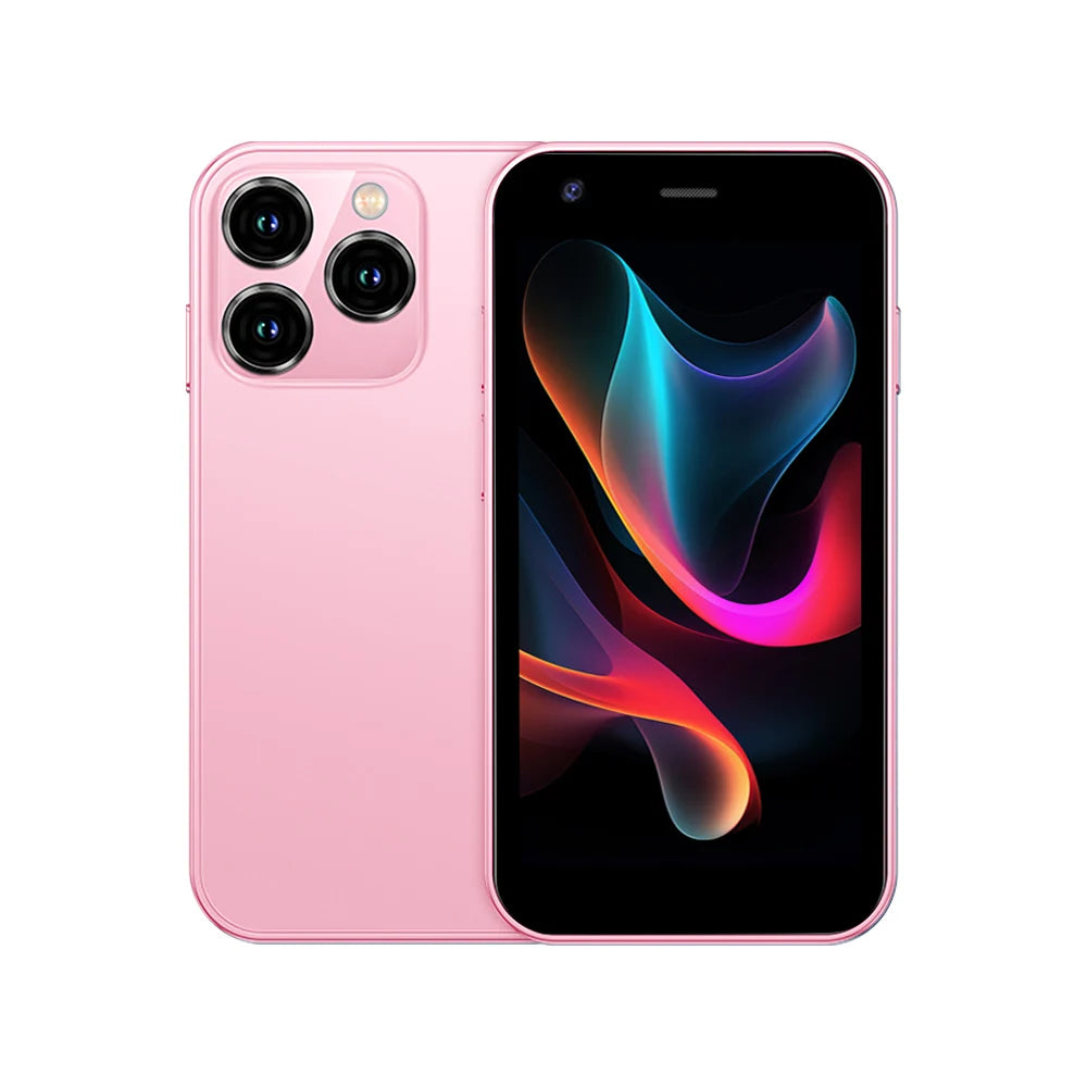 SERVO Mini Smartphone 3,0" Display 2GB+16GB 3G WCDMA Gesichtserkennung WiFi GPS Play Store Android Smartphone Dual-SIM Standby