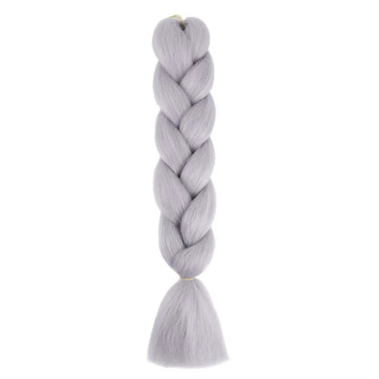 24Inch Synthetic Long Box Jumbo Braiding Hair Extensions Yaki Straight Texture for Women  Dreadlocks