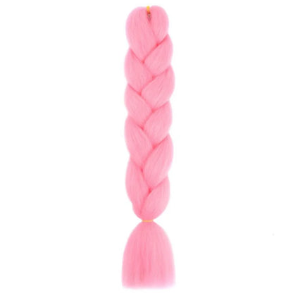 24Inch Synthetic Long Box Jumbo Braiding Hair Extensions Yaki Straight Texture for Women  Dreadlocks